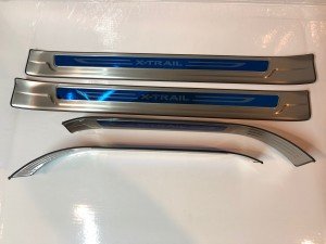 Накладки на пороги Nissan X-Trail T32 копия №1770216192