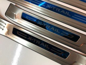 Накладки на пороги Nissan X-Trail T32 копия №1770216192
