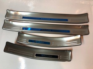 Накладки на пороги Hyundai Solaris c 2017 копия №1770216221