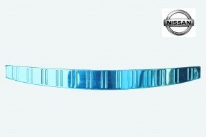 Накладка на задний бампер Nissan Almera 2013 копия №1770216287