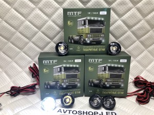Габаритные огни LED Белые MTF Light 24V 6 шт