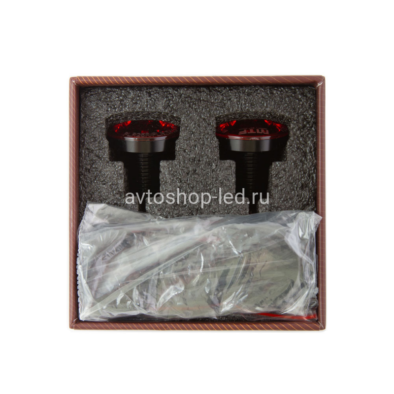 Габаритные огни LED Красные MTF Light 24V 2 шт