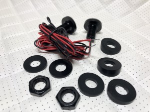 Габаритные огни LED Красные MTF Light 24V 6 шт