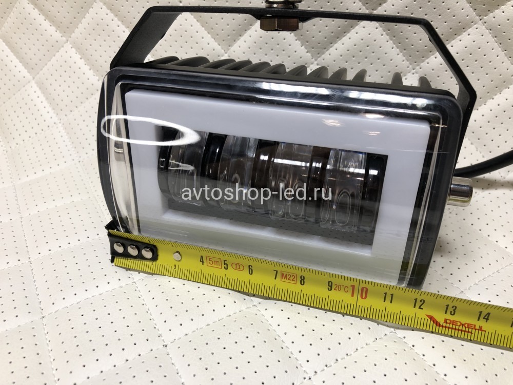 Фара светодиодная LED с дхо 50W 12/24V