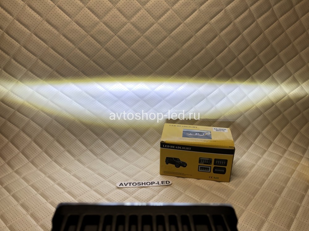 Фара светодиодная LED с дхо 50W 12/24V