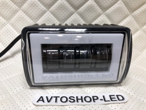 Фара светодиодная LED с дхо 50W 12/24V