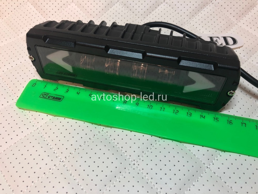 Фары светодиодные led с дхо 40W 12/24V 2 шт