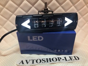 Фары светодиодные led с дхо 40W 12/24V 2 шт