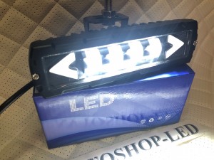 Фары светодиодные led с дхо 40W 12/24V 2 шт