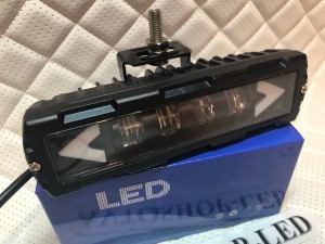 Фары светодиодные led с дхо 40W 12/24V 2 шт