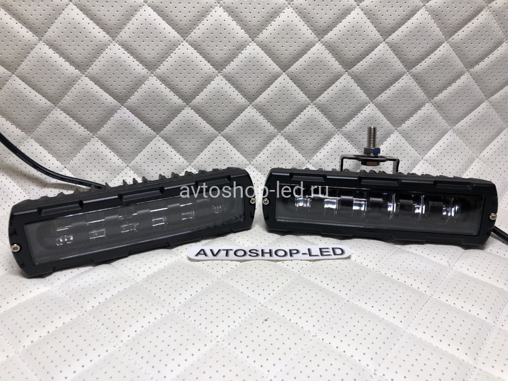 Фары светодиодные 6 LED 40W 12/24V 2 шт