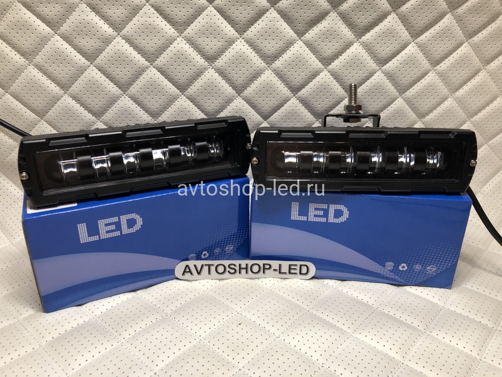 Фары светодиодные 6 LED 40W 12/24V 2 шт
