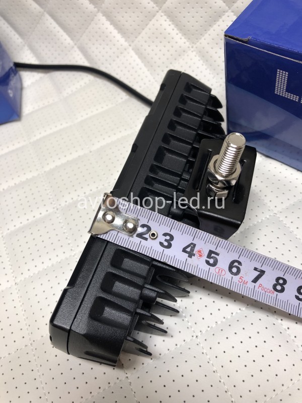 Фара светодиодная линза с дхо 25W 12/24V
