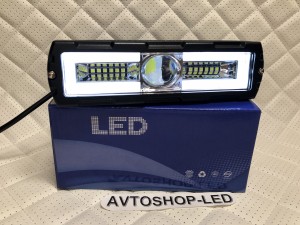 Фара светодиодная линза с дхо 25W 12/24V