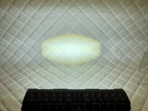 Фара светодиодная линза с дхо 25W 12/24V