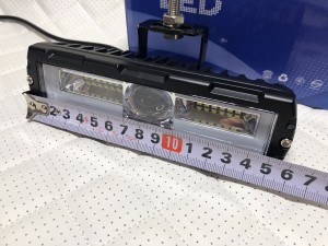 Фара светодиодная линза с дхо 25W 12/24V