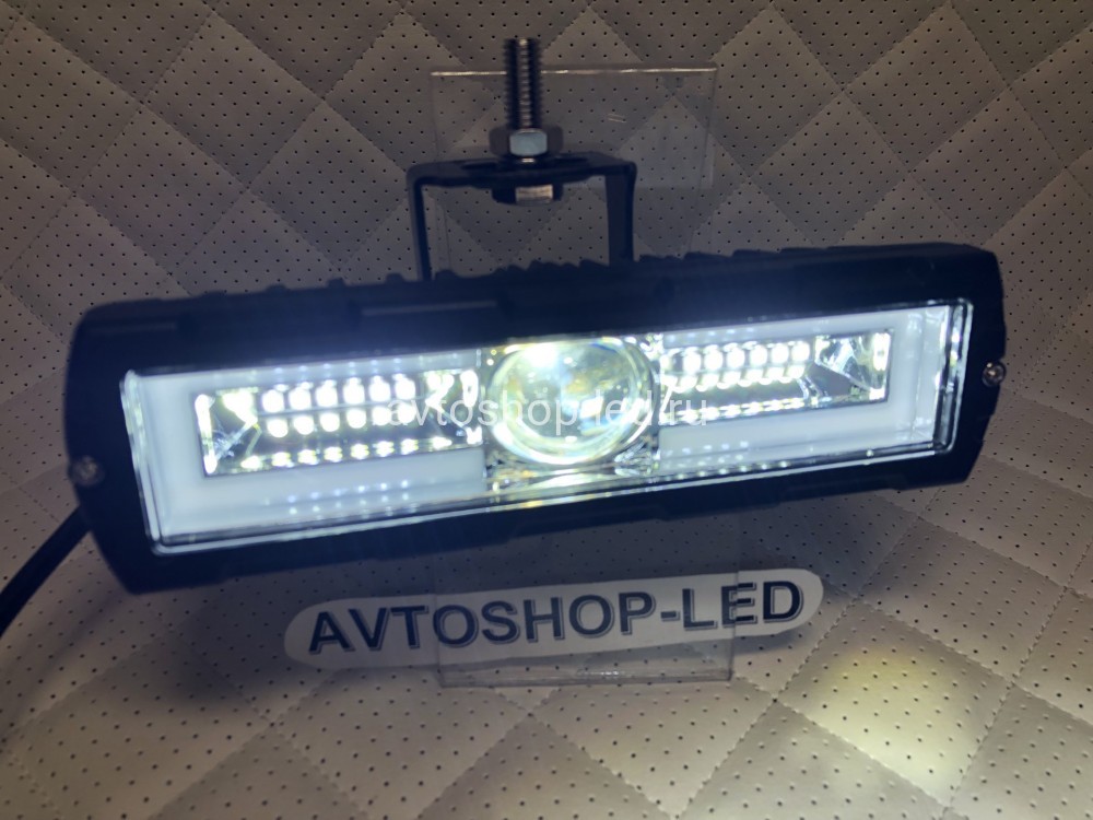 Фары светодиодные с линзой с дхо 25W 12/24V 2 шт