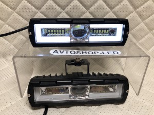 Фары светодиодные с линзой с дхо 25W 12/24V 2 шт