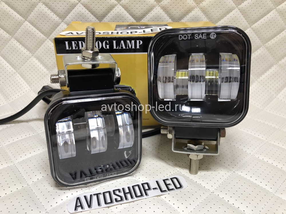 Фары светодиодные 5 LED 50W 12/24V