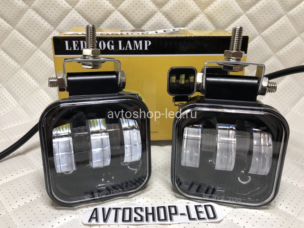 Фары светодиодные 5 LED 50W 12/24V