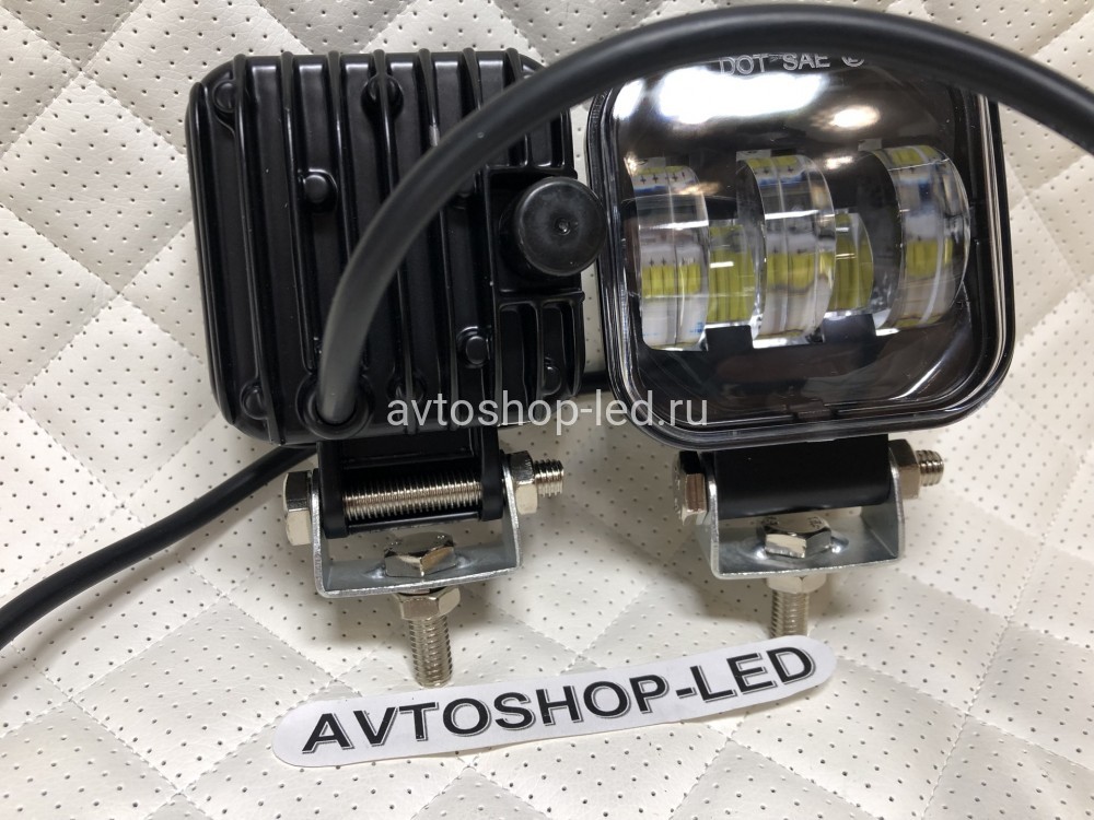 Фары светодиодные 5 LED 50W 12/24V