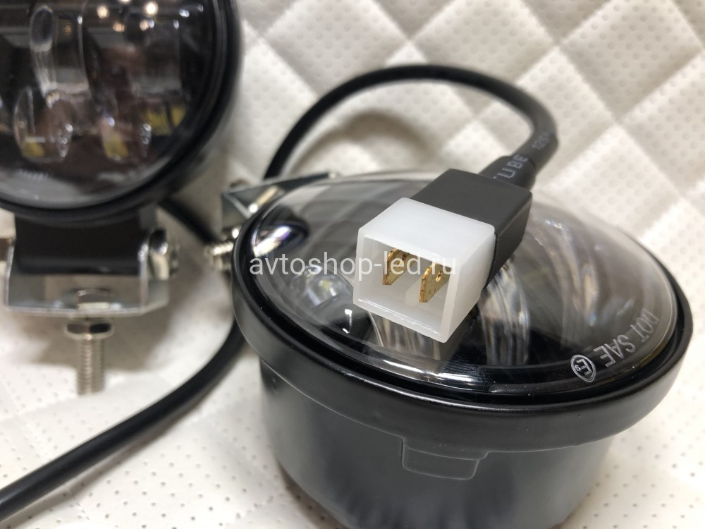 Фары светодиодные круглые 5 LED 50W 12/24V