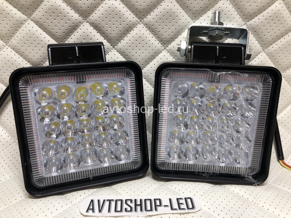 Фары LED заднего хода с красным дхо 25W 12/24V