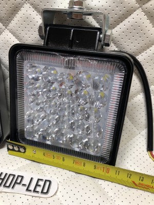 Фары LED заднего хода с красным дхо 25W 12/24V