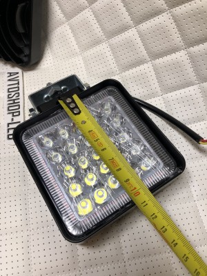 Фары LED заднего хода с красным дхо 25W 12/24V