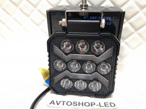 Фара светодиодная рабочего света с желтым дхо 50W 12/24V