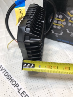 Фары LED рабочего света с желтым дхо 50W 12/24V 3 шт