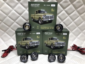Габаритные огни LED Белые MTF Light 12V 6 шт