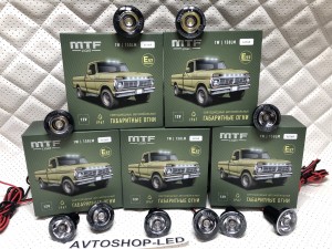 Габаритные огни LED Белые MTF Light 12V 10 шт