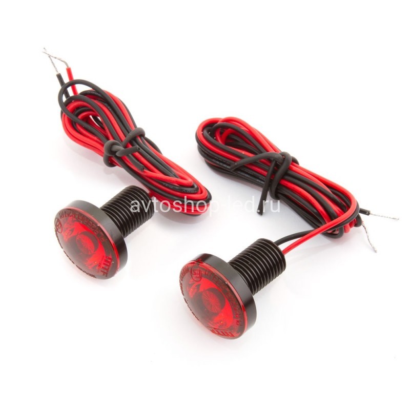 Габаритные огни LED Красные MTF Light 12V 8 шт