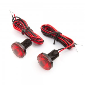 Габаритные огни LED Красные MTF Light 24V 12 шт