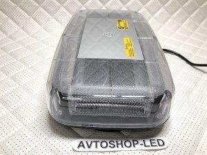 Маяк светодиодный желтый яркий LED 10-30V 31 см