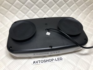 Маяк светодиодный желтый яркий LED 10-30V 31 см