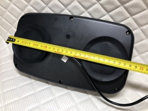 Маяк светодиодный желтый яркий LED 10-30V 31 см