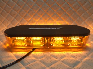 Мигалка оранжевая яркая панель 72LED 12/24V 30 см