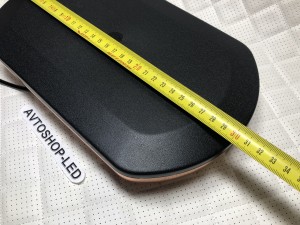 Мигалка оранжевая яркая панель 72LED 12/24V 30 см