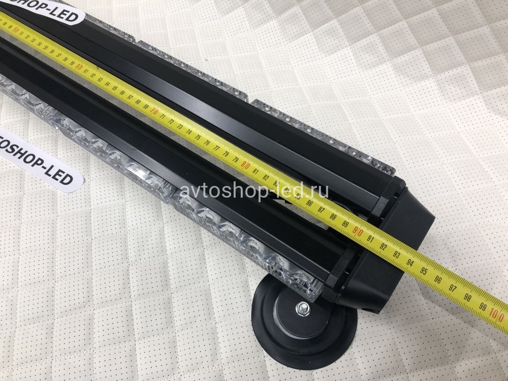 Балка 4-х сторонняя светодиодная Желтая 78LED 10-30V 94 см