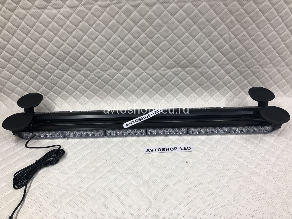 Балка 4-х сторонняя светодиодная Желтая 78LED 10-30V 94 см