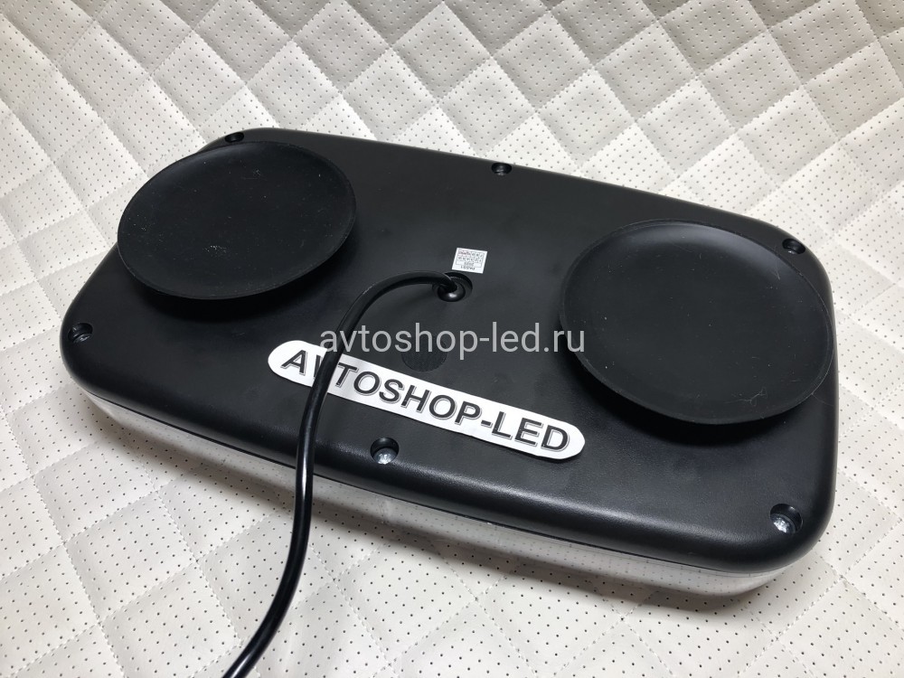 Маяк светодиодный Красно/ Синий яркий 48 LED 10-30V 28 см