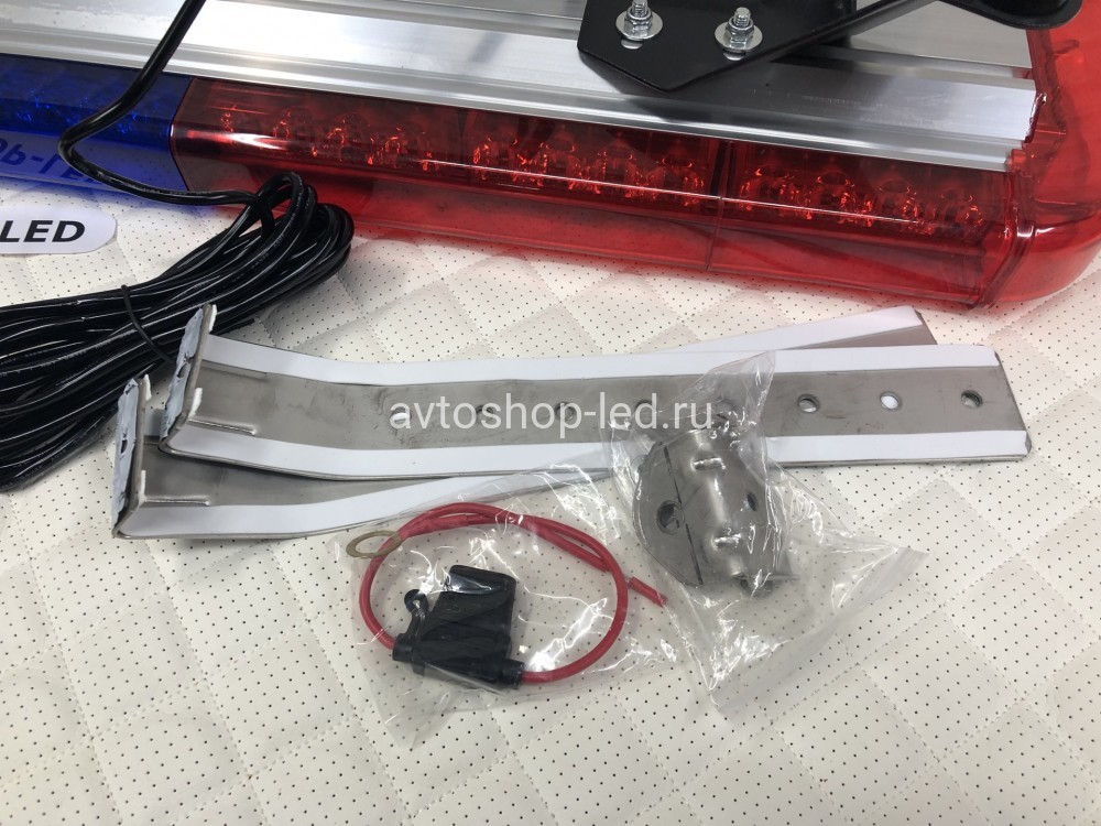 Светодиодная панель красно-синяя 56 LED 12/24V 75 см