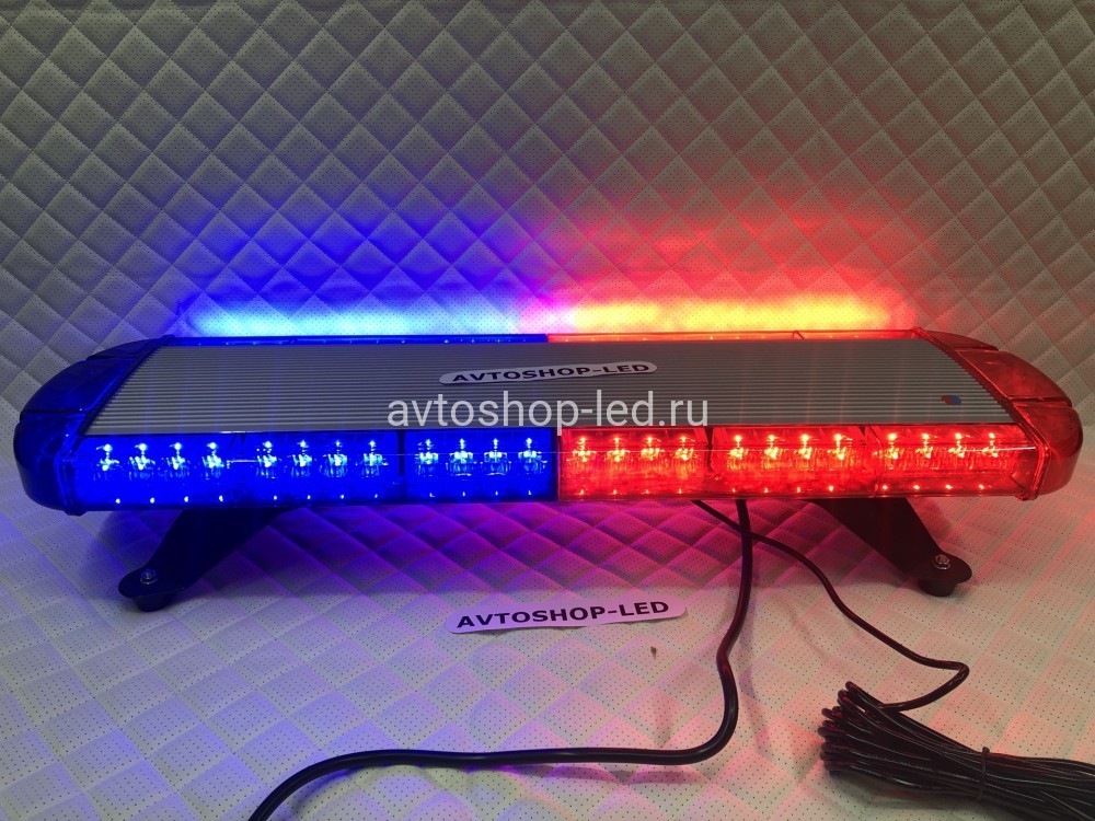 Светодиодная панель красно-синяя 56 LED 12/24V 75 см