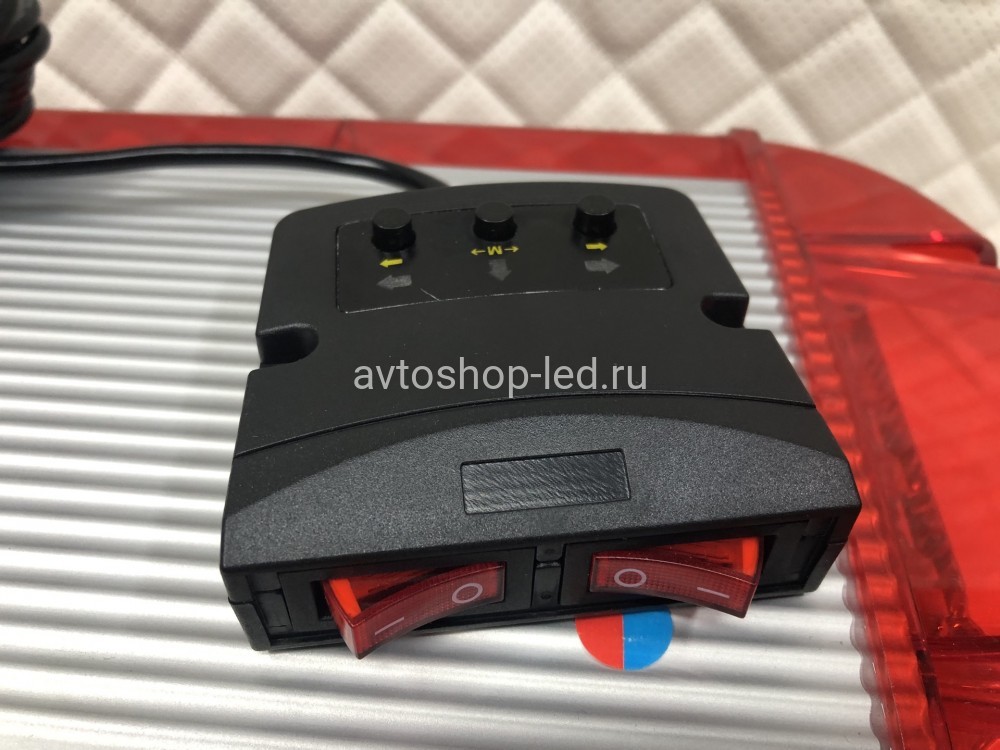 Светодиодная панель красно-синяя 56 LED 12/24V 75 см