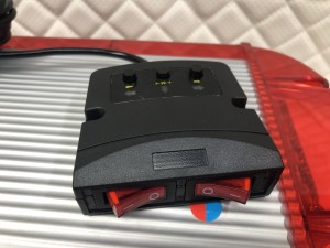 Светодиодная панель красно-синяя 56 LED 12/24V 75 см