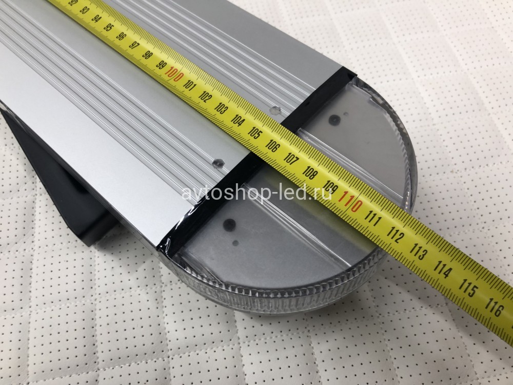 Светодиодная мигалка Slim желтая 126LED 10-30V 112 см с цифровым пультом