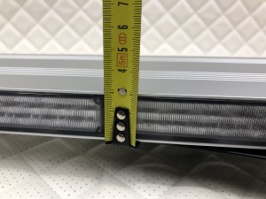 Светодиодная мигалка Slim желтая 126LED 10-30V 112 см с цифровым пультом