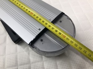 Светодиодная мигалка Slim желтая 126LED 10-30V 112 см с цифровым пультом